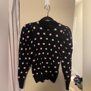Polka dot sweater!